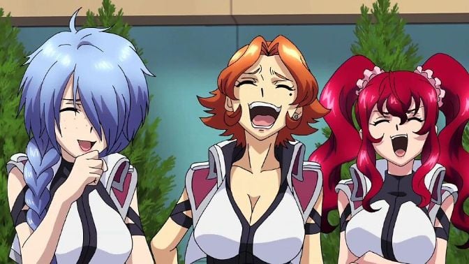 14+ Saucy Anime With Sex Scenes (Or Close To It) 31 Cross Ange Rondo of Angel and Dragon girls