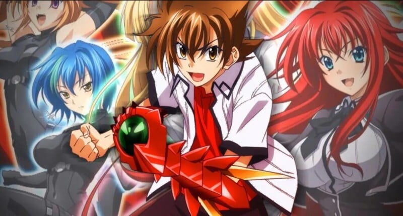 High School DxD harem series