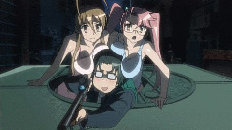 Highschool of the Dead fanservice