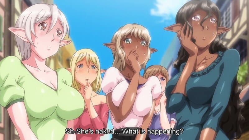 Kyonyuu Elf Oyako Saimin hentai 1