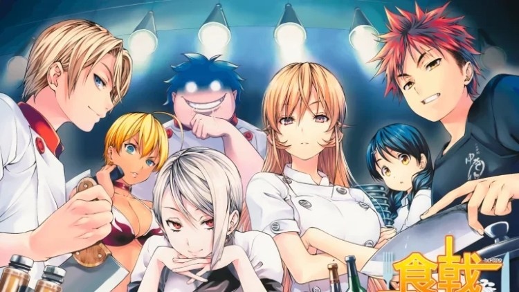 food wars fanservice