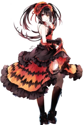 The Greatest Ecchi Anime Waifu's Of All Time Filled With Eye Candy 46 Kurumi Tokisaki Date A Live skirt