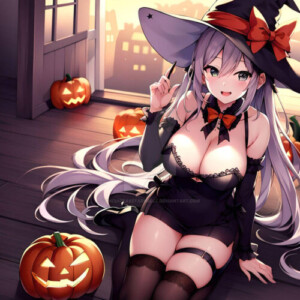 Ecchi Hentai Fanservice Halloween Images Oppai