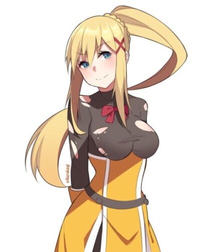 Darkness Lalatina Konosuba blondie