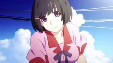 Hanekawa Tsubasa Monogatari short hair