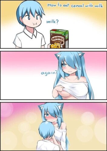 hentai lactation meme