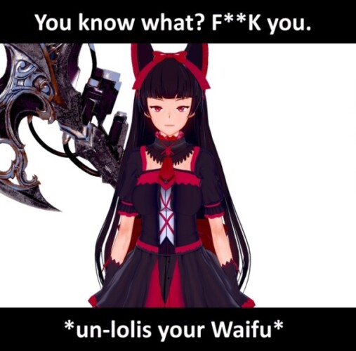 loli meme rory