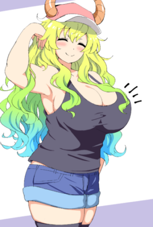 Daily Fanservice #10 | Lucoa (Miss Kobayashi)