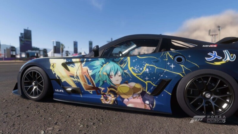anime car paint job