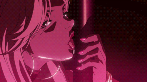 anime strip club gif